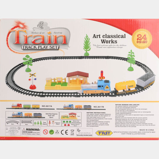 Classic Electric Train Track Play Set