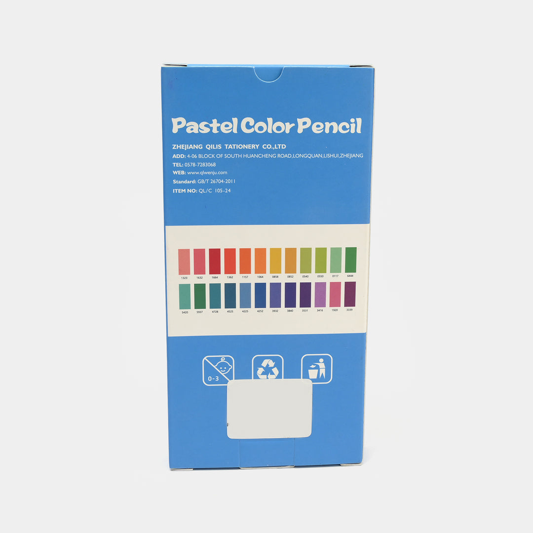 Pastel Color Pencils | 24Pcs