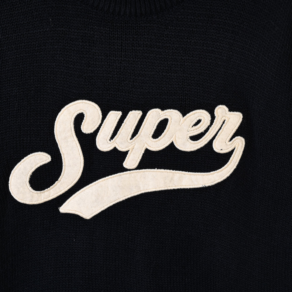 Boys Acrylic Sweater Super - NAVY