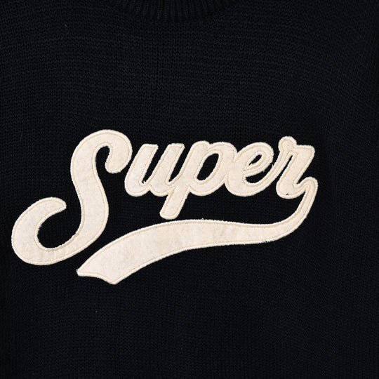 Boys Acrylic Sweater Super - NAVY