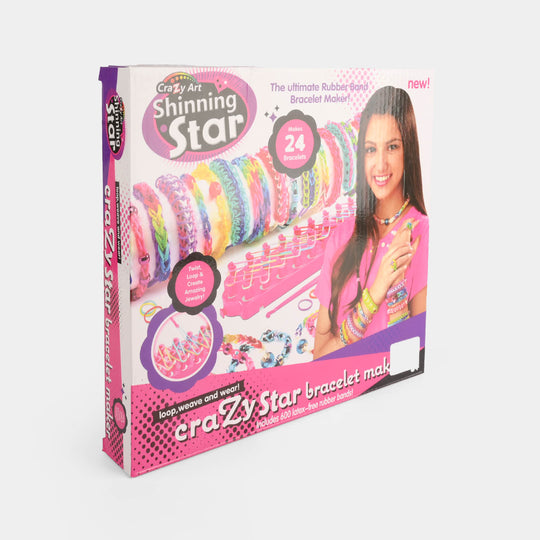 Crazy Star Rubber Band Bracelet Maker Kit