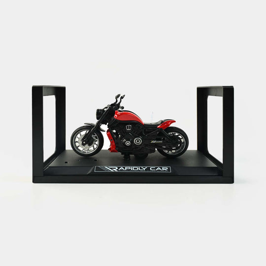 Pull Back Motorcycle With Light & Sound For Kids