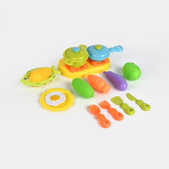 Play Kitchen & Food Set