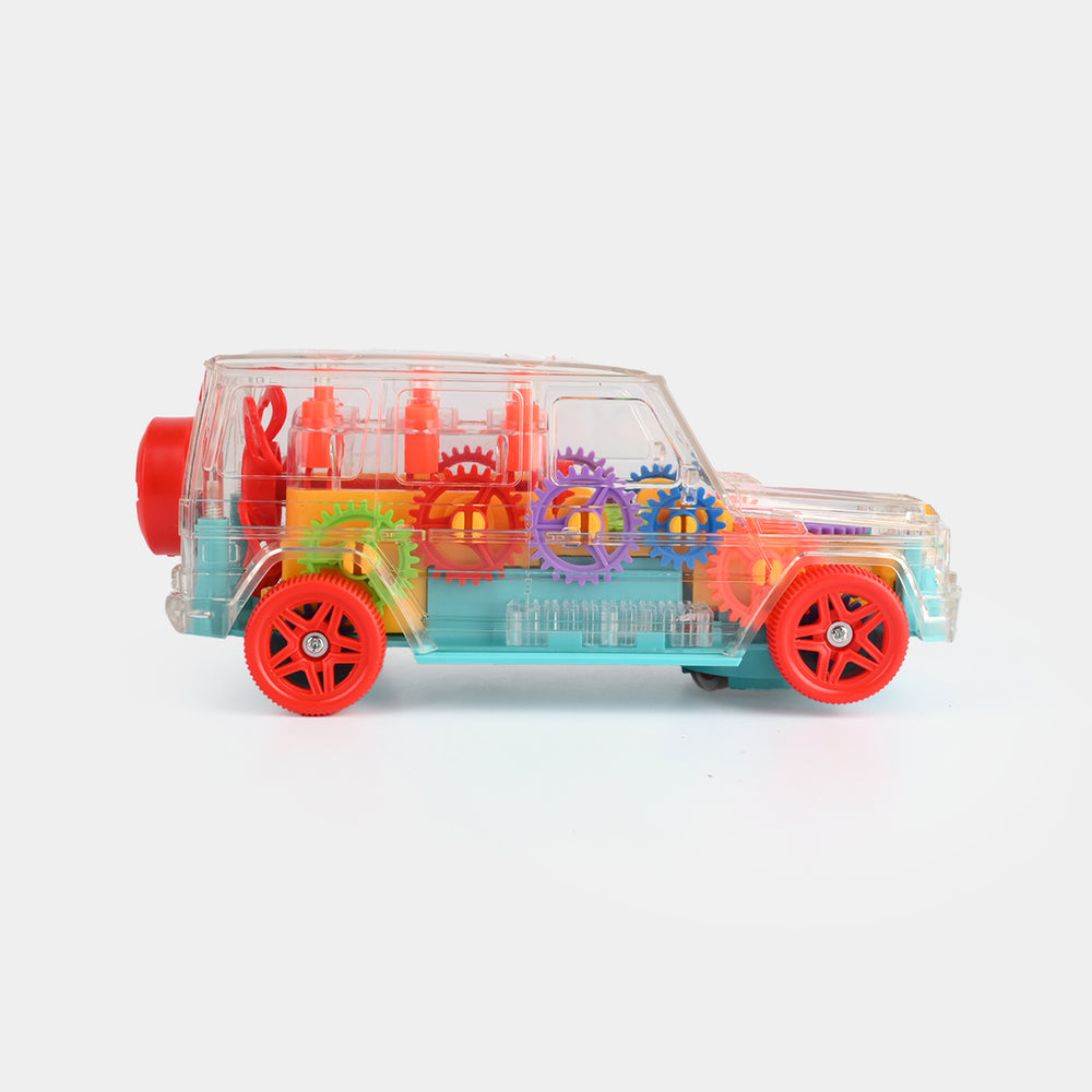 Gear Spray Vehicle Toy For Kids