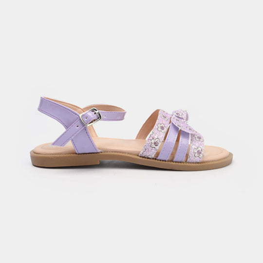 Girls Sandal 456-103-PURPLE