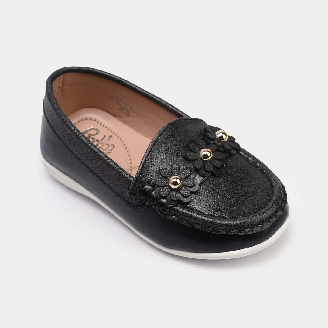 Girls Loafer JV-08-BLACK