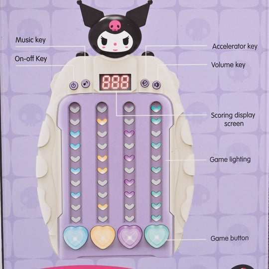 Rhythm Game Machine Quick Push Pop Game with Music and Lights
