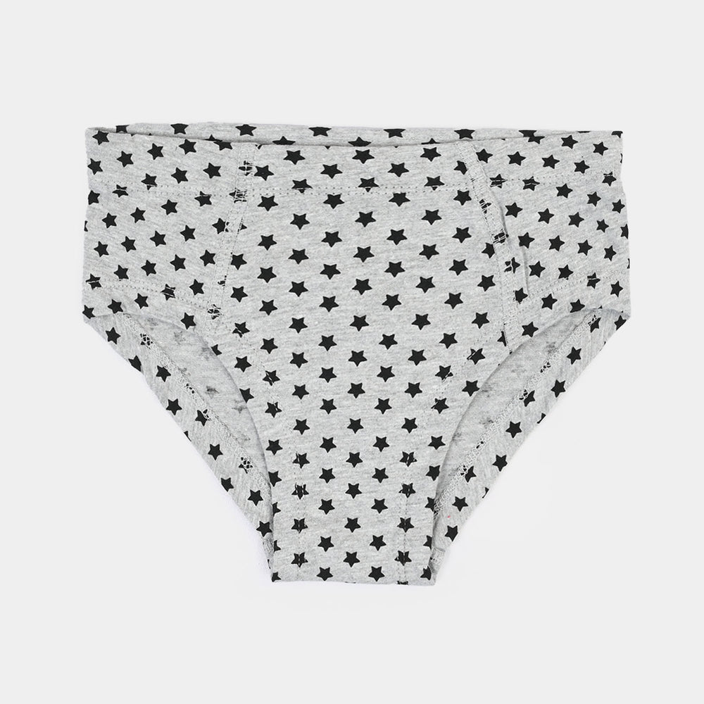 Boys Cotton Jersey Brief Pack of 2 (Stars)