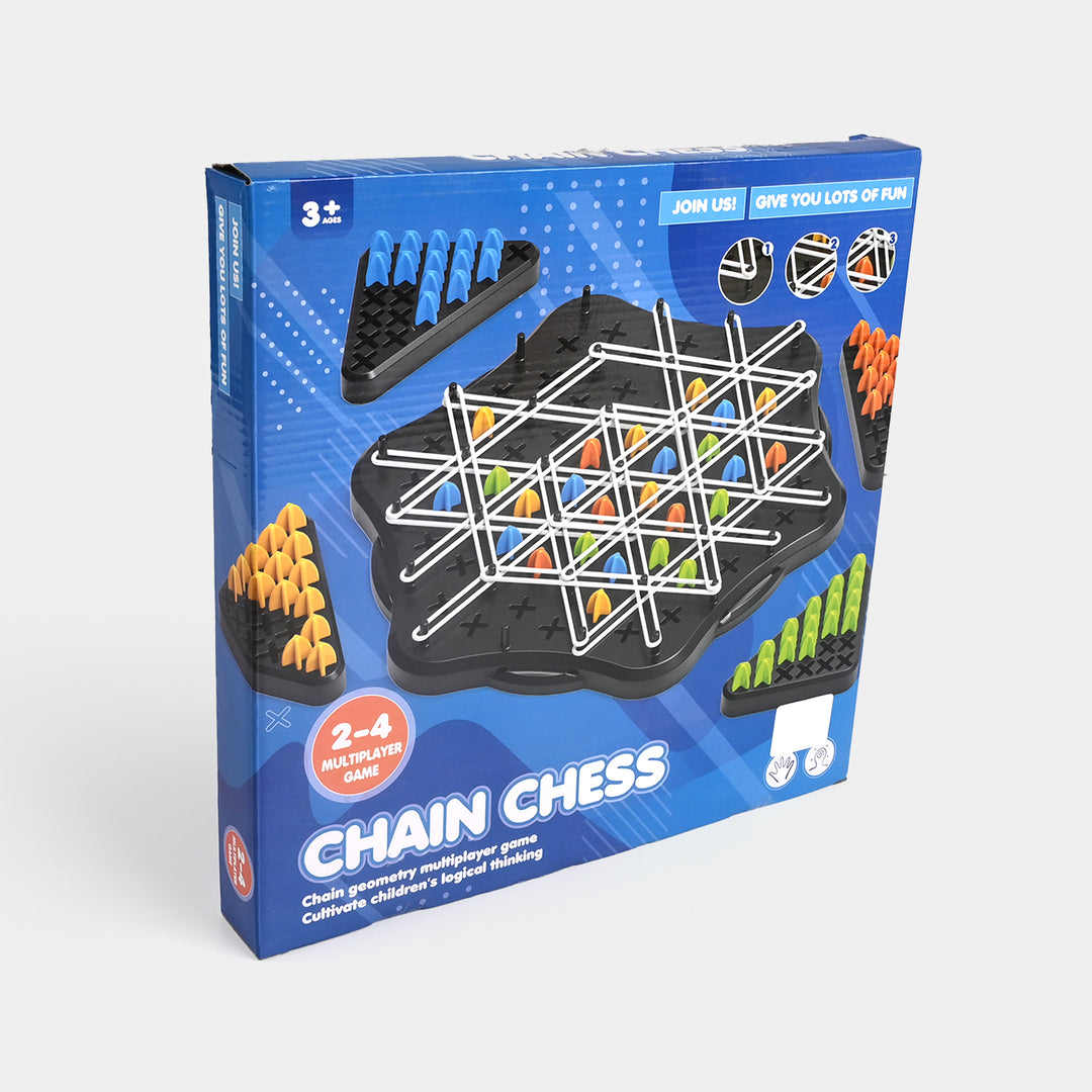 Chain Logic Chess Triggle Rubber Band Multiplayer Game