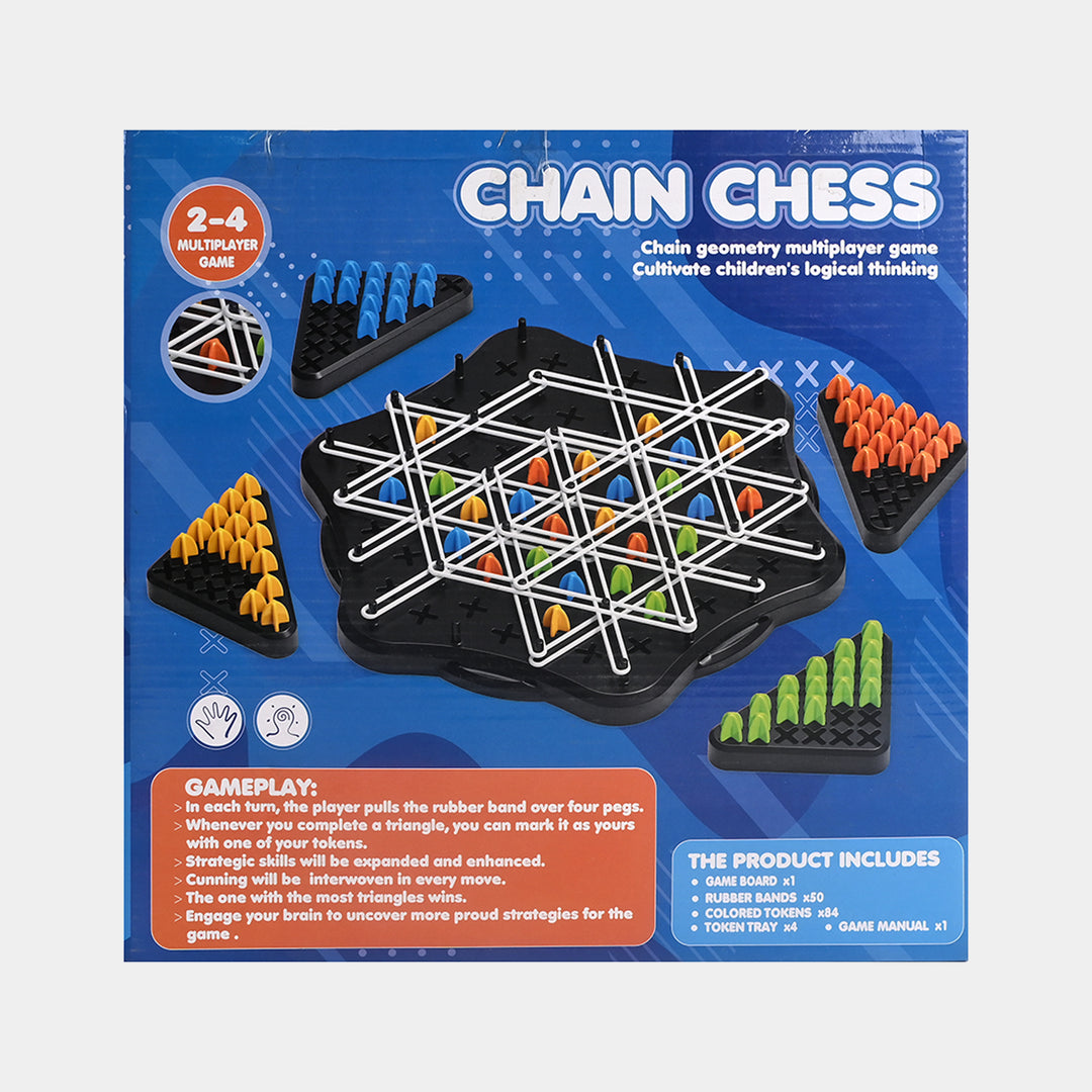 Chain Logic Chess Triggle Rubber Band Multiplayer Game