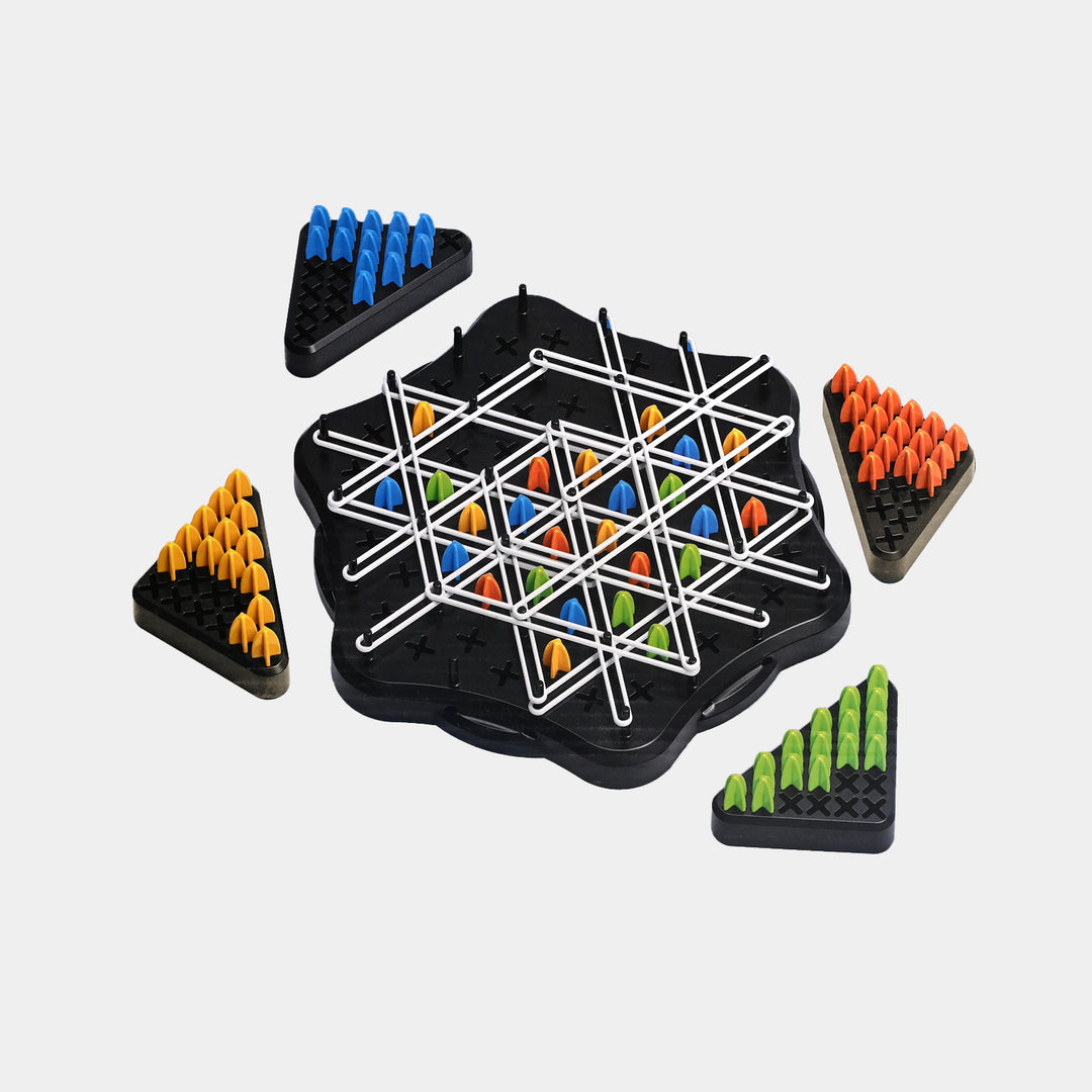 Chain Logic Chess Triggle Rubber Band Multiplayer Game