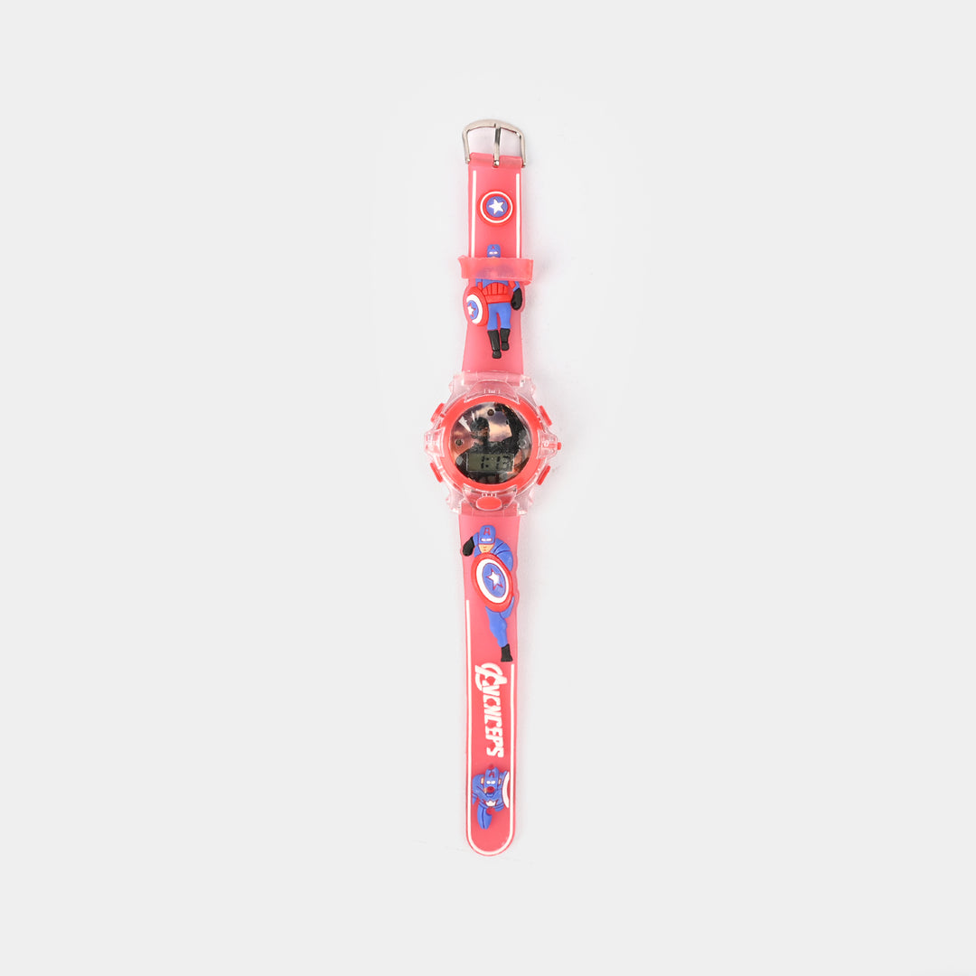 Kids Adjustable Strap Watch