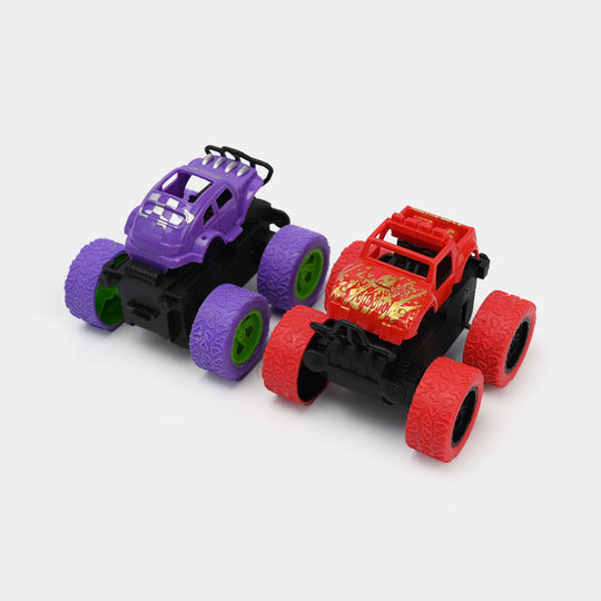Interia Stunt Mini Friction Car | 4PCs