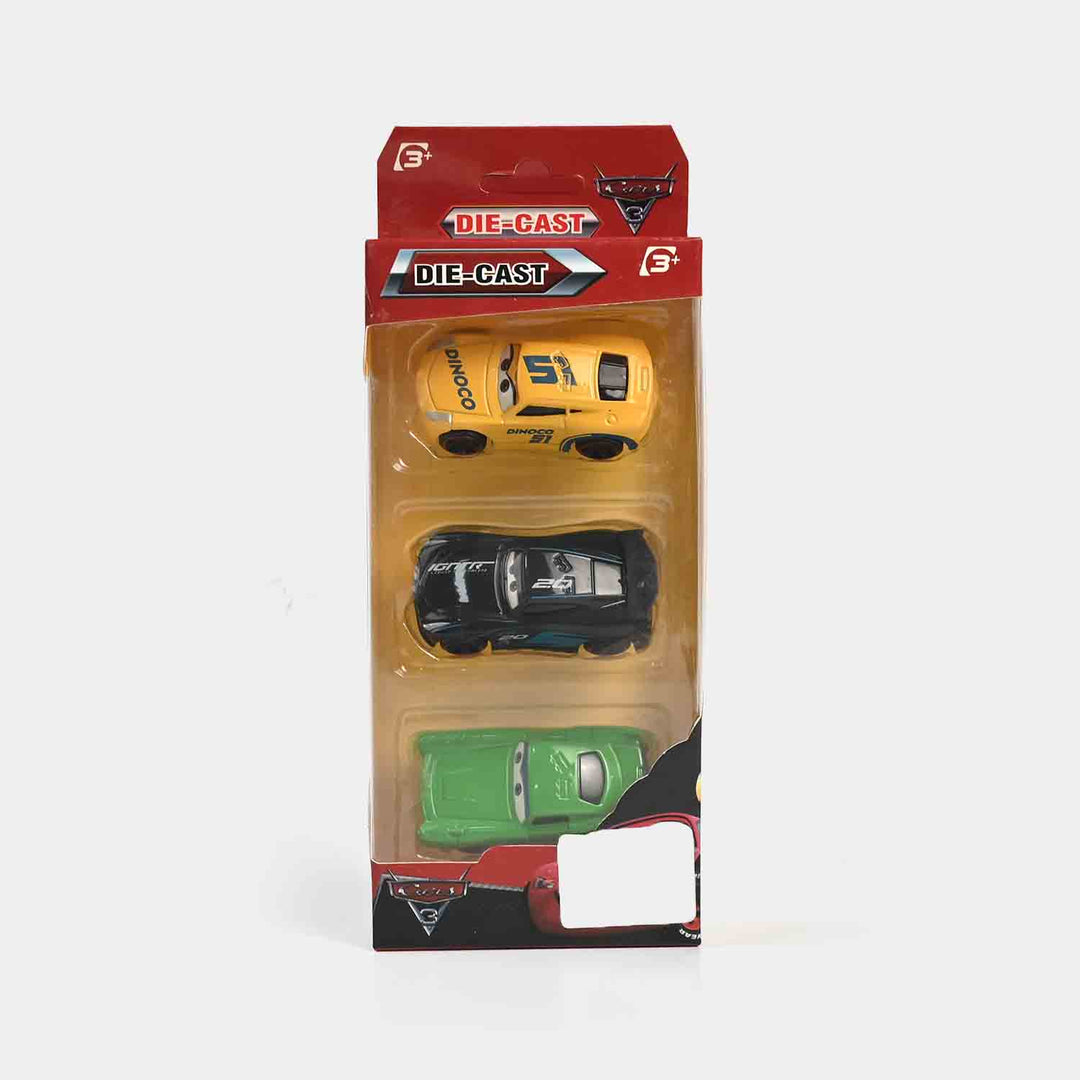 Free Wheel Die Cast Car Set | 3PCs