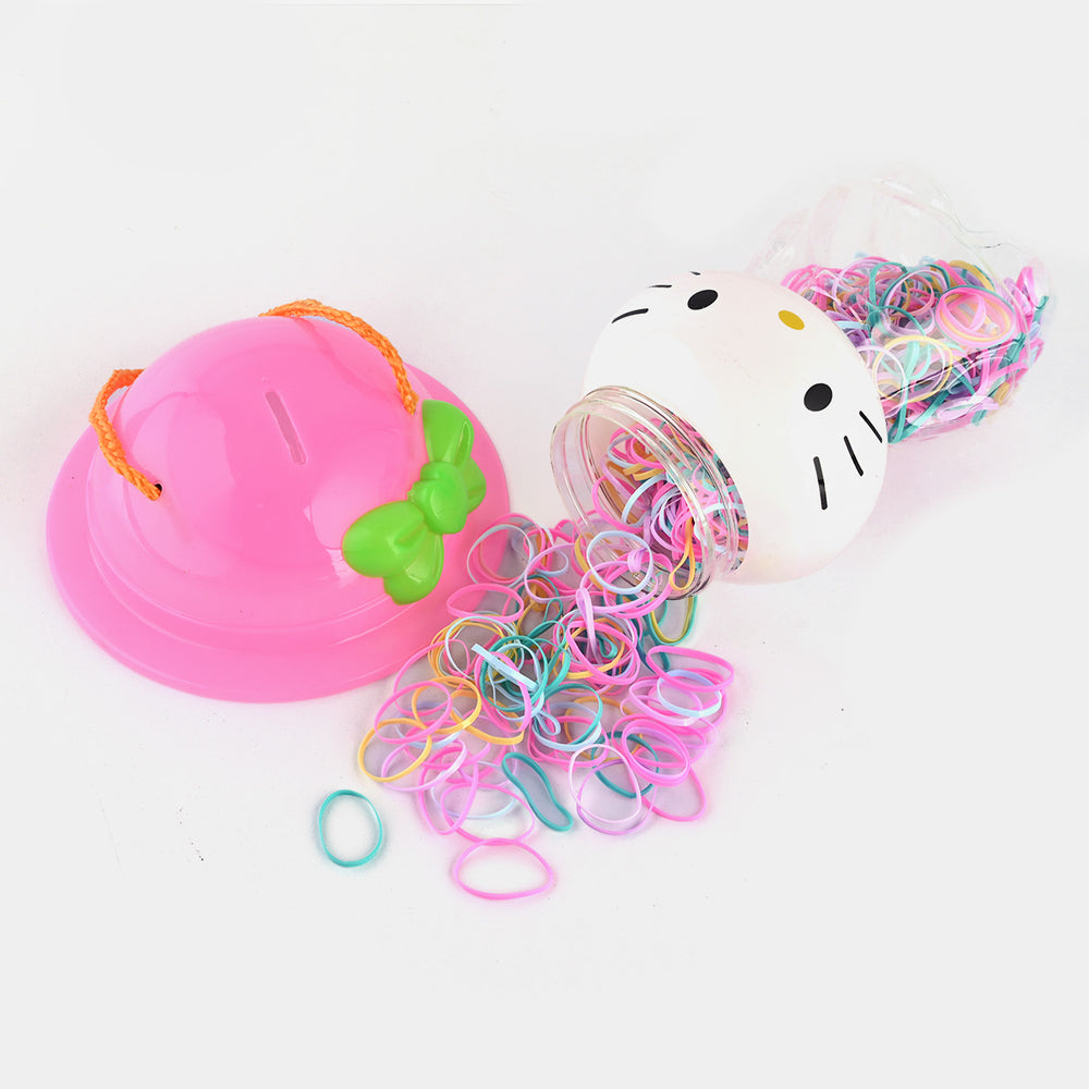Plastic Rubber Bands With Box