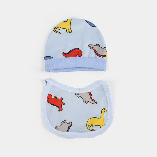 Winter Cap & Bib Set | 3-9M