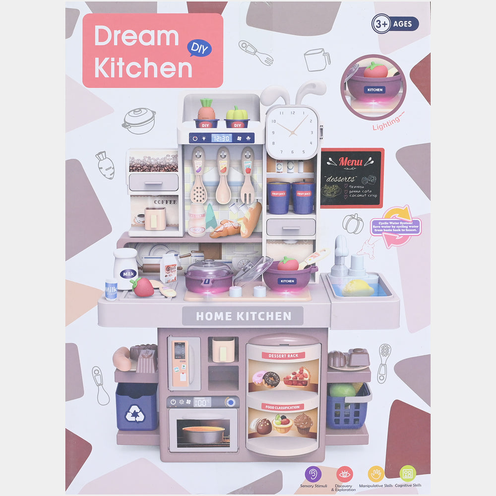 Dream DIY Home Kitchen Play Set | 42cm