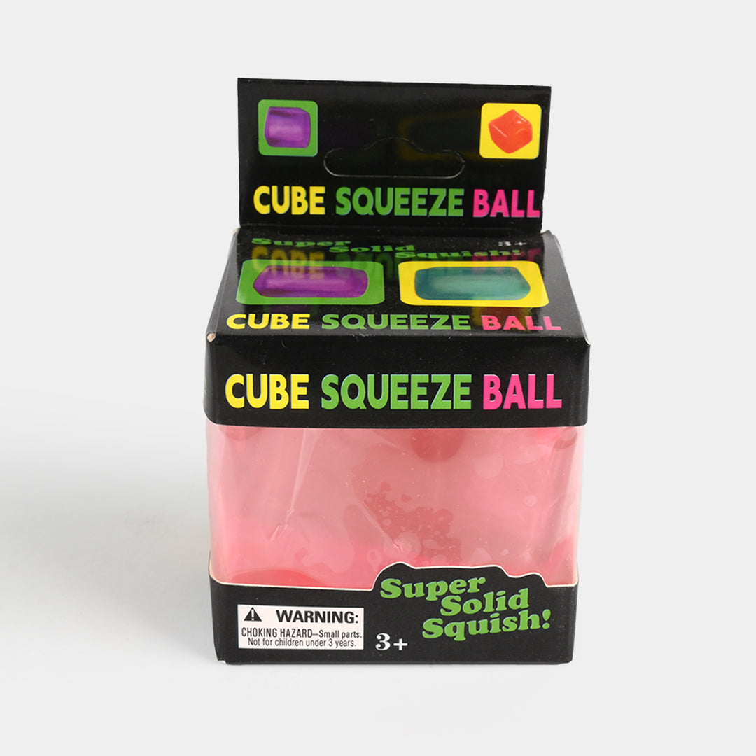 Squishy Fidget & Stress Relief Cube Toy