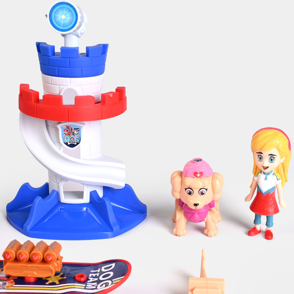 DIY Dog Team Assembly & Rescue Tower Playset