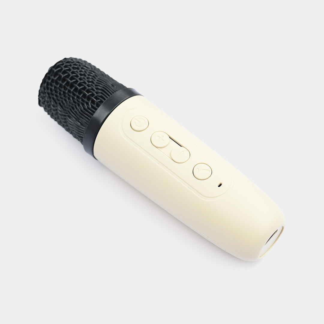 Mini Portable Karaoke Machine with Dual Wireless Microphones