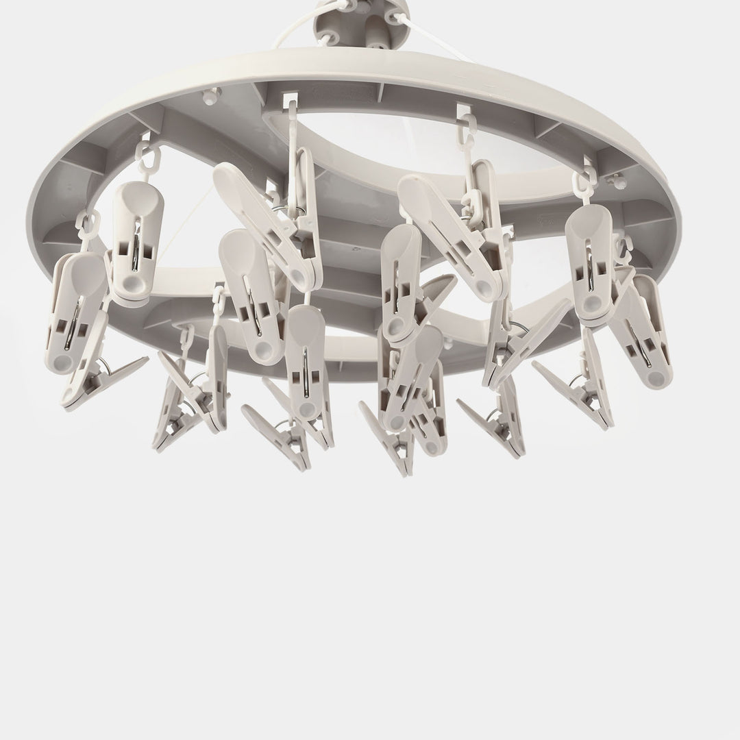 Cloth Hanger 20 Clips | SY595-GRAY
