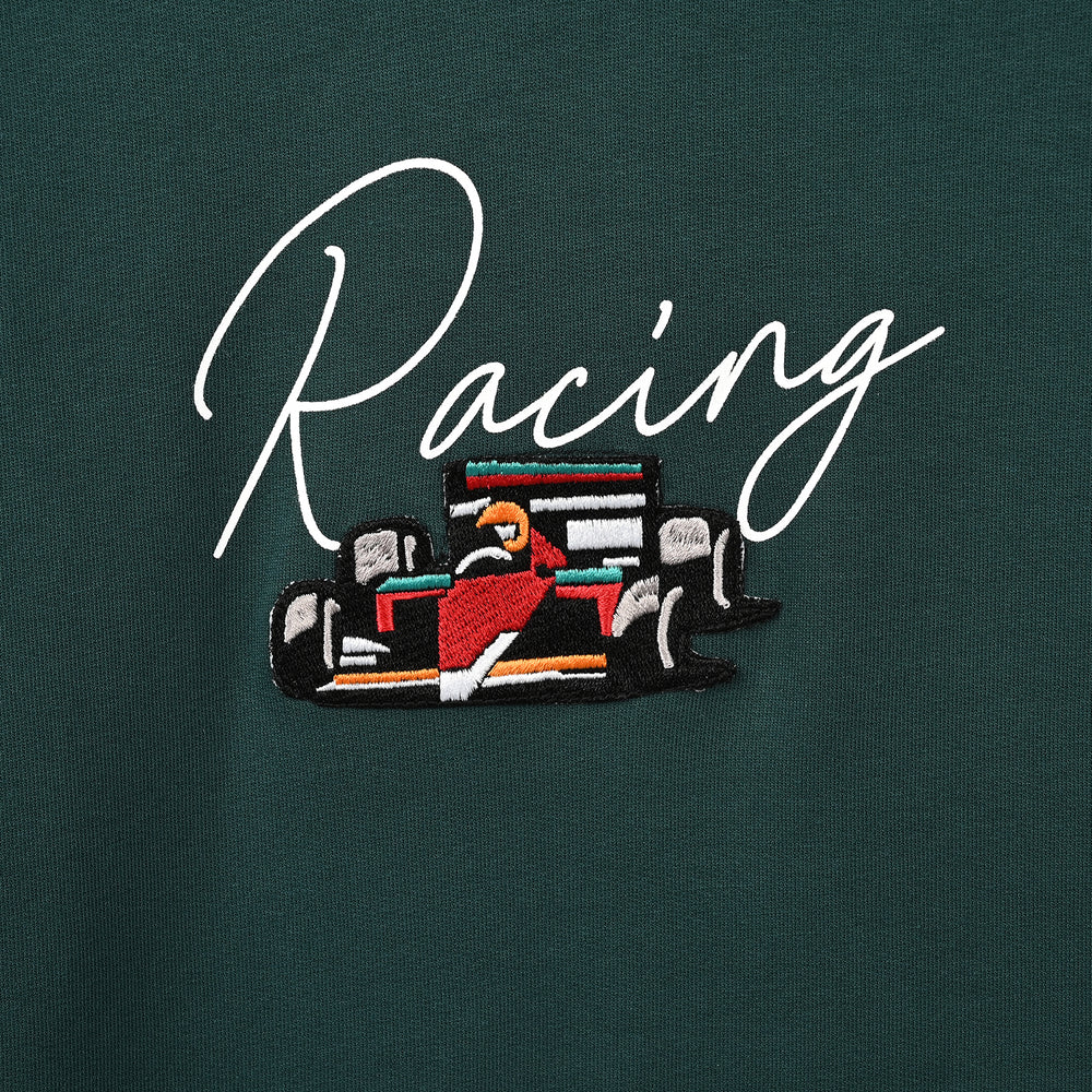 Boys Cotton Terry T-Shirt Racing