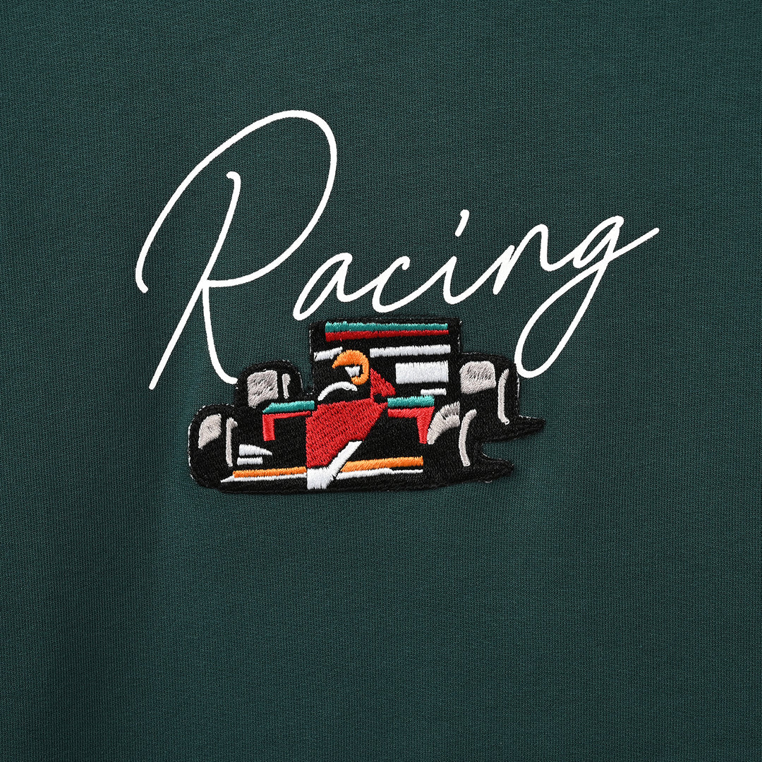 Boys Cotton Terry T-Shirt Racing