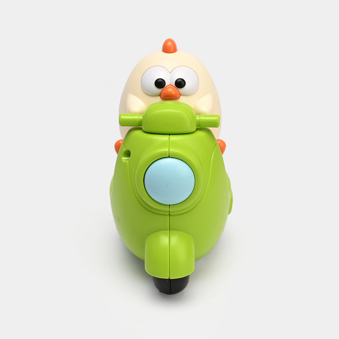 Kids' Press & Go Motorcycle