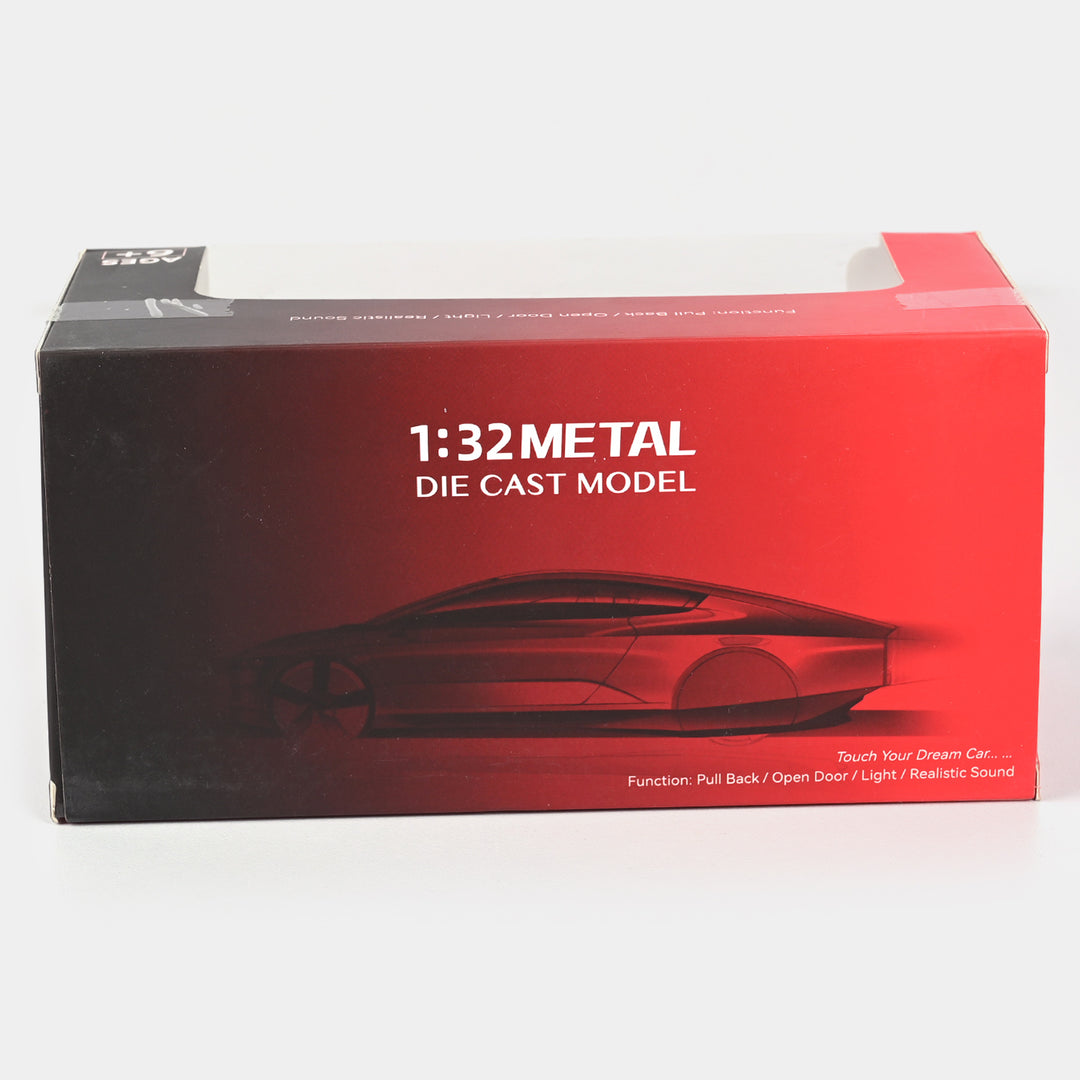 Die-Cast Model Pullback Car With Light Music