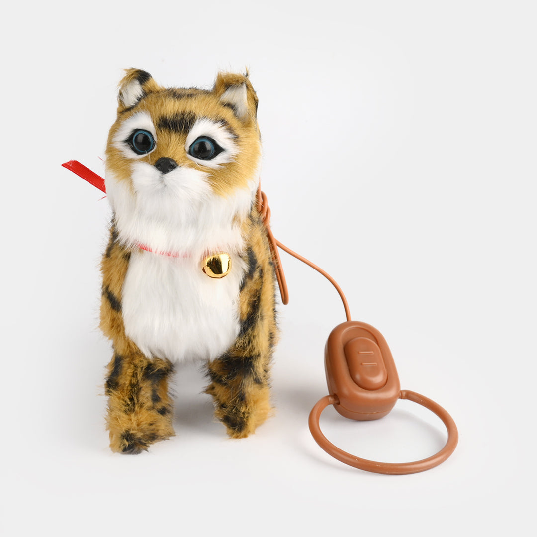 Electronic Walking Plush Animal Toy for Kids