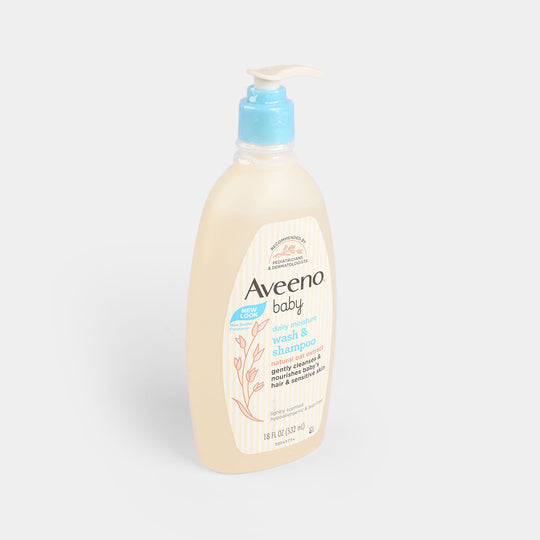 Aveeno Baby Wash & Shampoo 18OZ