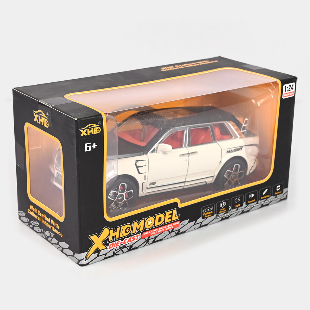 Die-Cast Model Pullback Car With Light Music