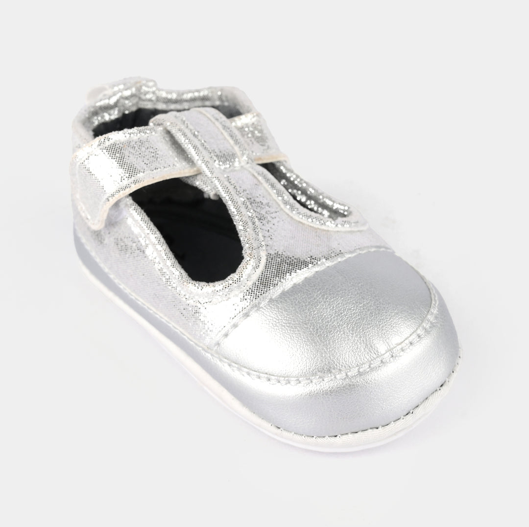 Girls Shoes 222-17-SILVER