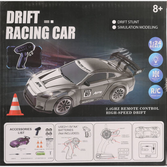 High Speed Drift Racing Car (1:24 Scale)