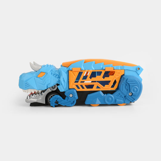 2-in-1 Dinosaur Hauler Truck For Kids