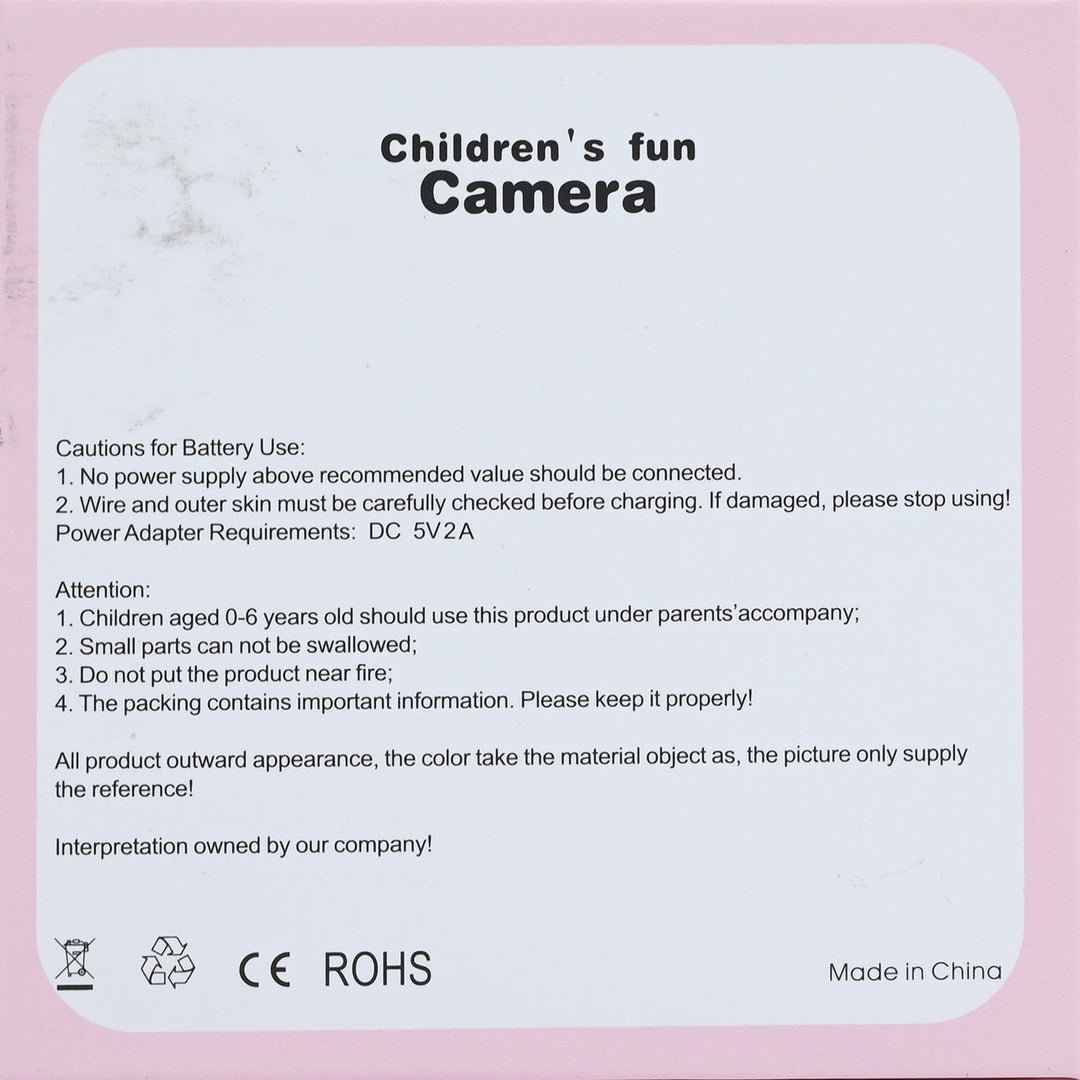 Children Digital Fun Camera