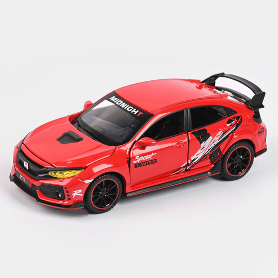 Die-Cast Model Pullback Car With Light Music