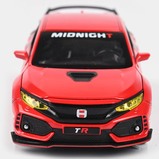 Die-Cast Model Pullback Car With Light Music