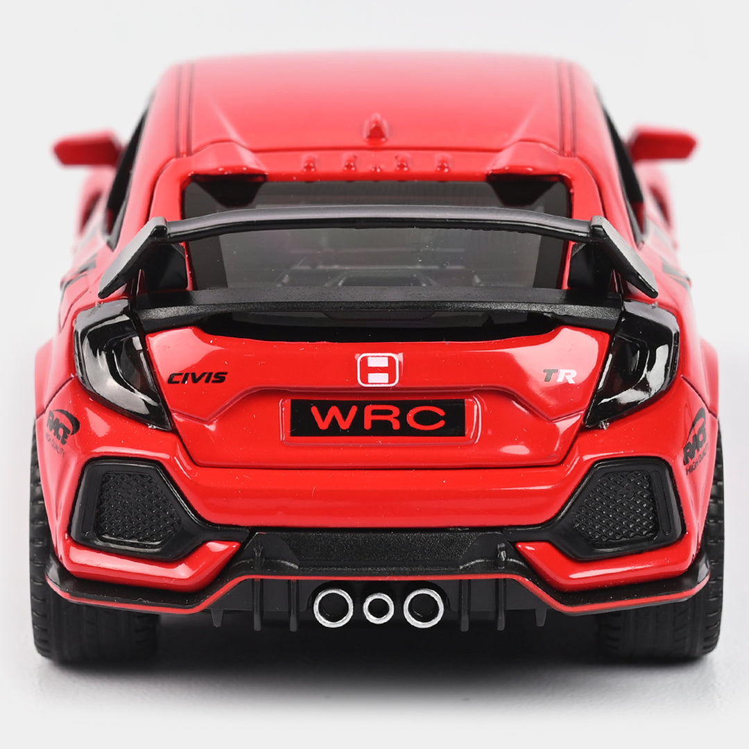 Die-Cast Model Pullback Car With Light Music