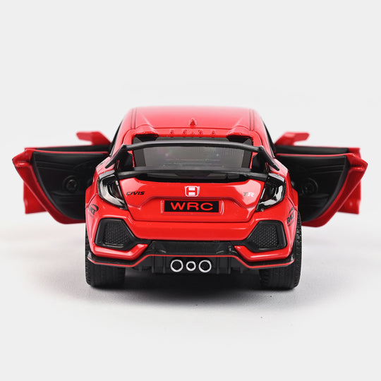 Die-Cast Model Pullback Car With Light Music