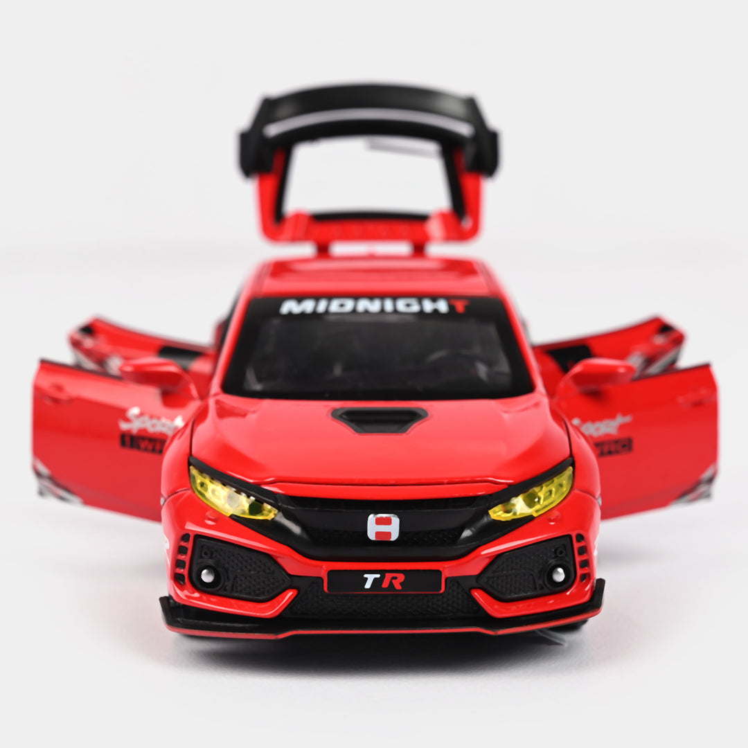 Die-Cast Model Pullback Car With Light Music