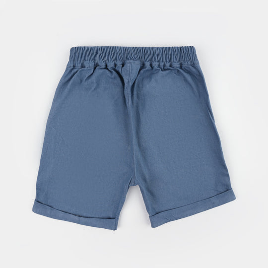 Infant Boys Jersey/Terry 2Pc Suit - Blue