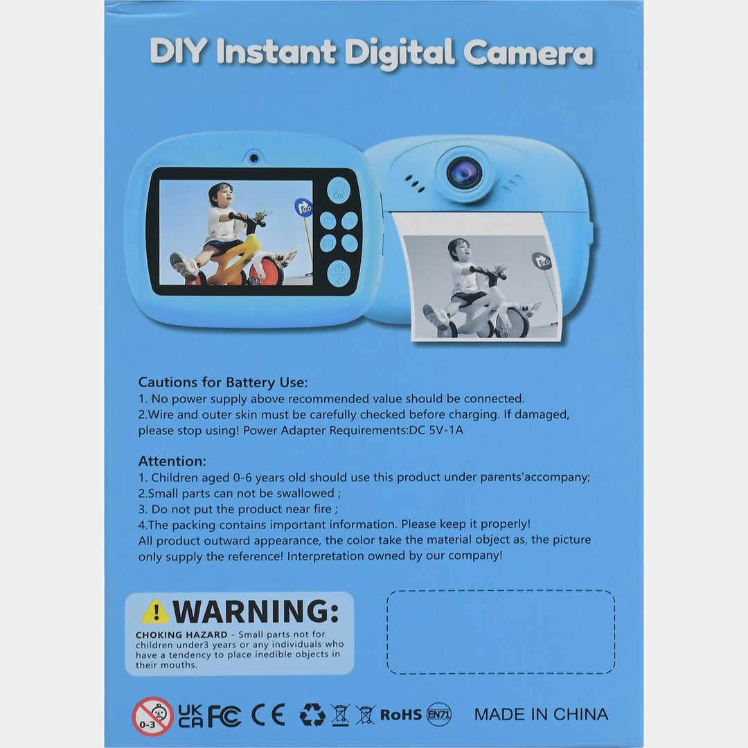 DIY Instant Digital Camera / Kids Thermal Printing Camera