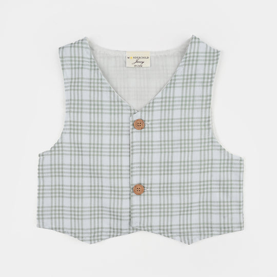 Infant Boys Jersey/Terry 2Pc Suit - Green