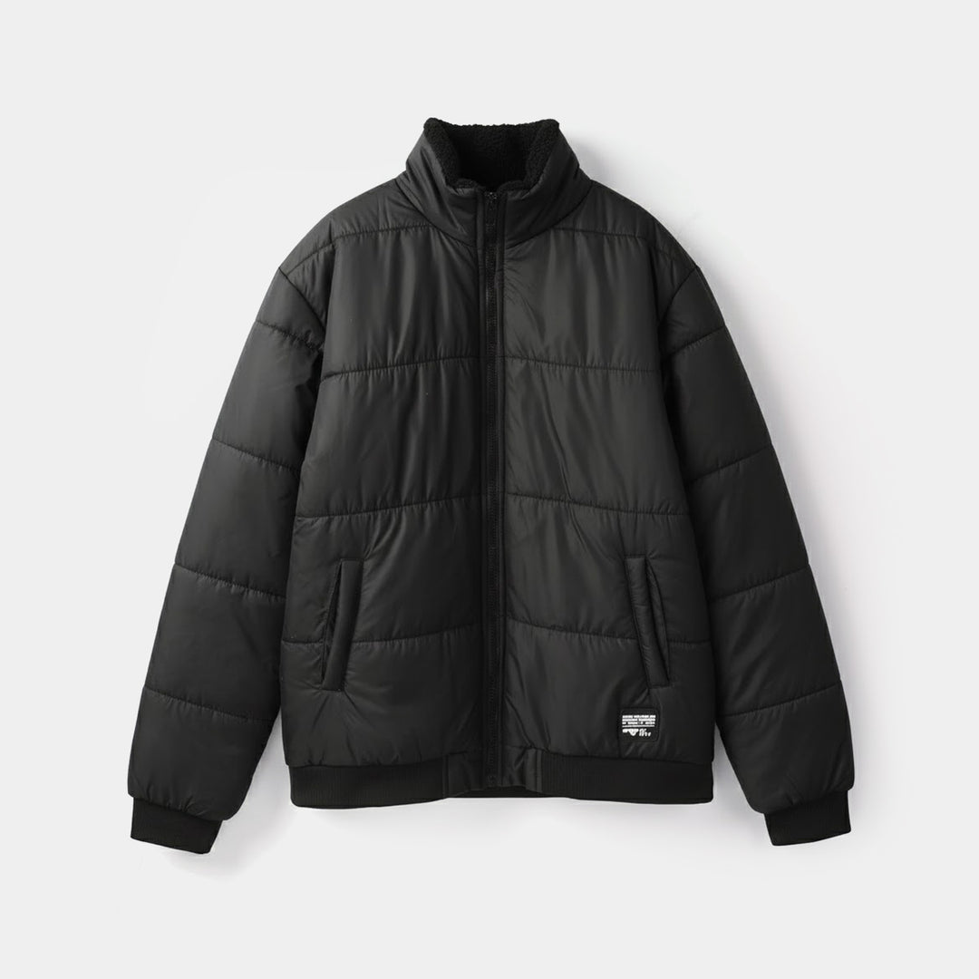 Teens Boys Puffer Jacket - Black