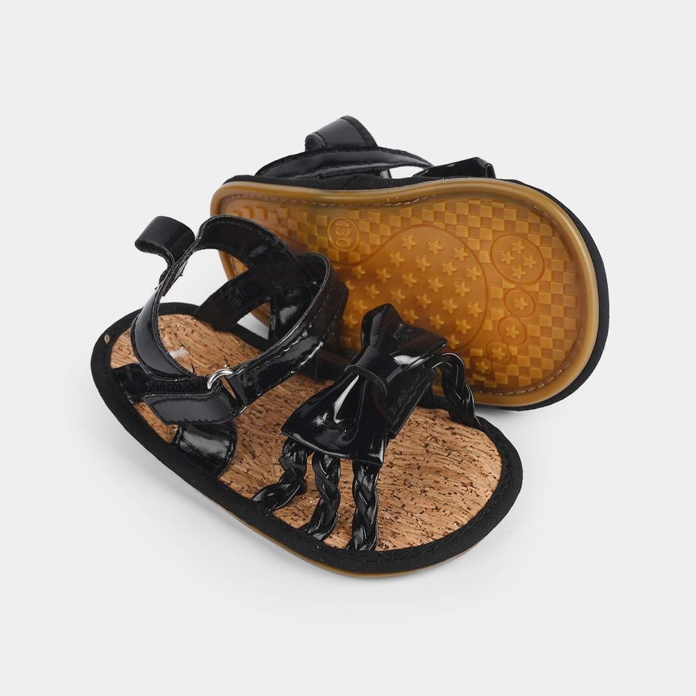 Infant Girls Shoes C-630-BLACK