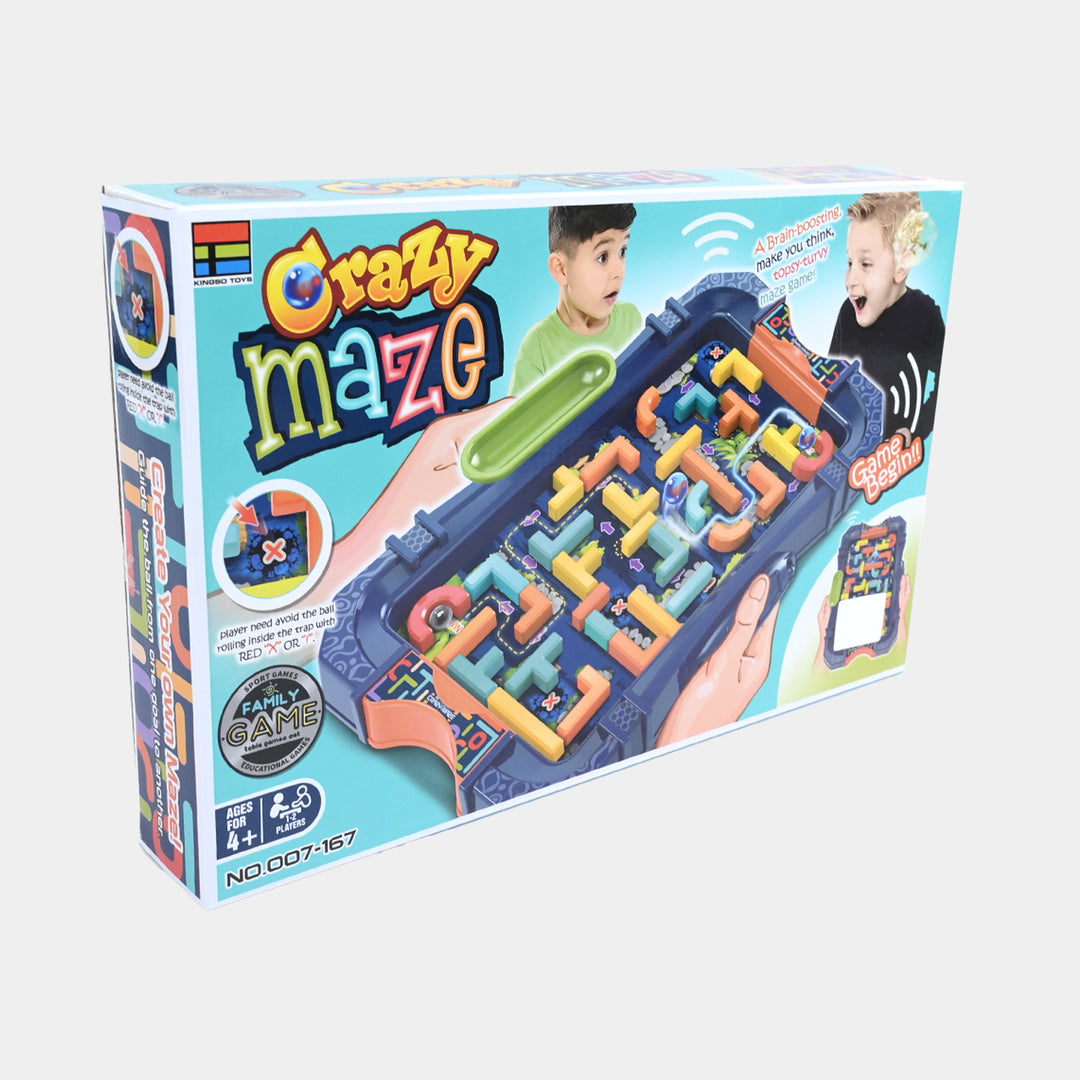 Crazy Maze Tabletop Puzzle Game