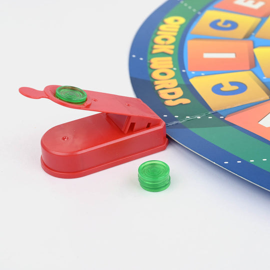 Fast-Paced Educational Word Building Tabletop Board Game for Kids