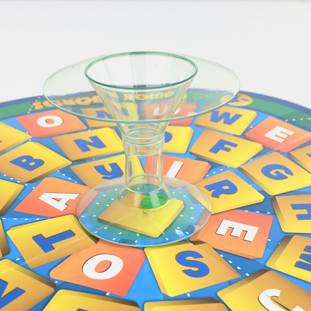 Fast-Paced Educational Word Building Tabletop Board Game for Kids
