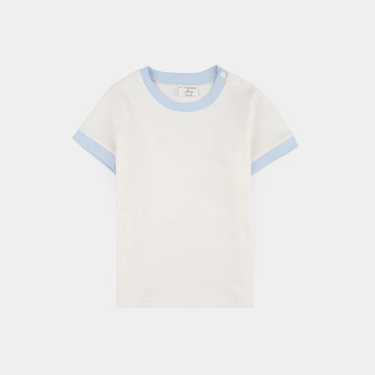 Infant Boys Jersey/Terry 2Pc Suit - White